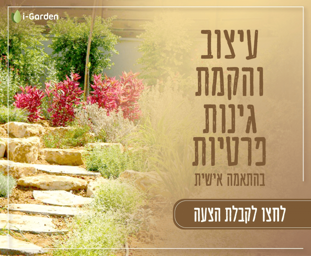 עיצוב גינות פרטיות