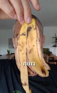 דישון באמצעות קליפות בננה